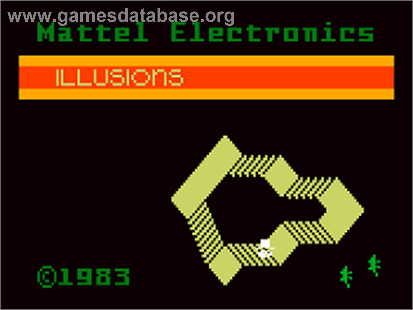 Illusions - Mattel Intellivision - Artwork - Title Screen