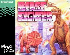 Box cover for Beast Fighter on the Mega Duck.