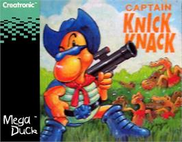 Box cover for Captain Knick Knack on the Mega Duck.