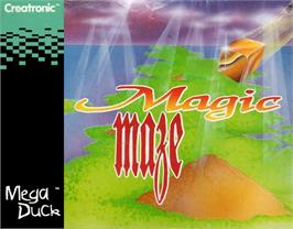 Box cover for Magic Maze on the Mega Duck.