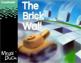 Box cover for The Brick Wall on the Mega Duck.