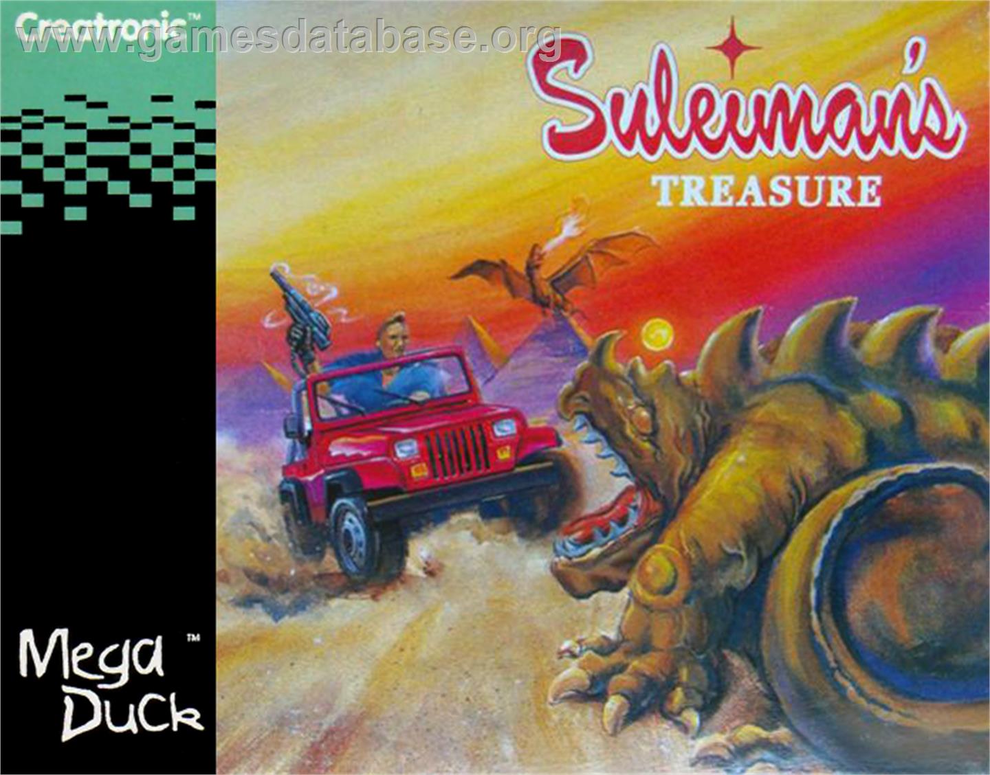 Suleimans Treasure - Mega Duck - Artwork - Box