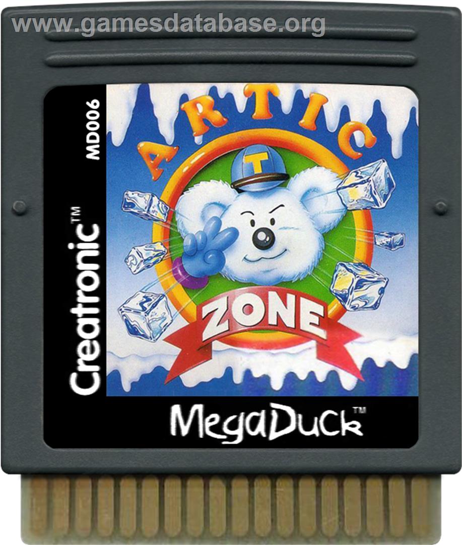 Arctic Zone - Mega Duck - Artwork - Cartridge