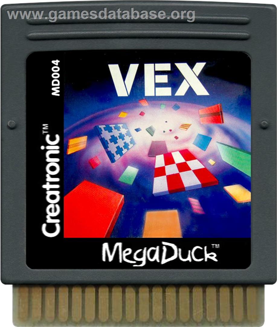 Vex - Mega Duck - Artwork - Cartridge