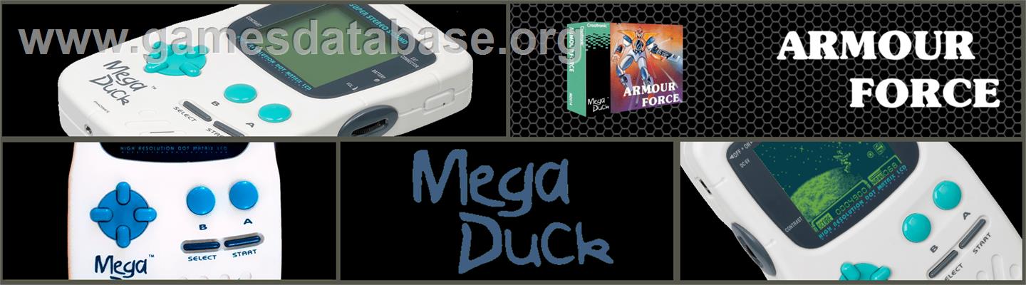 Armour Force - Mega Duck - Artwork - Marquee