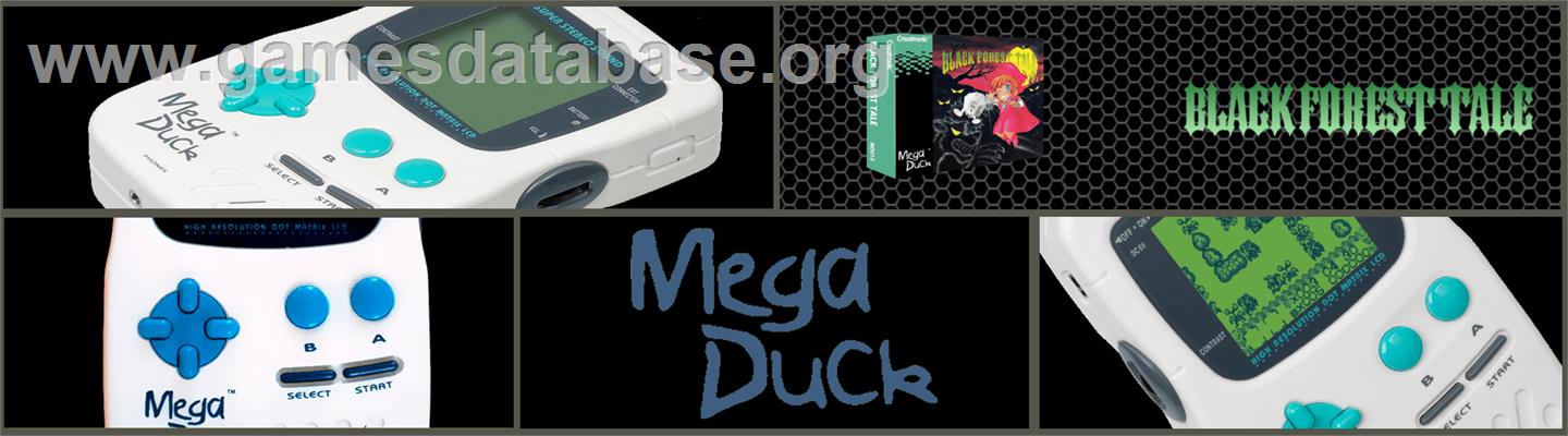 Black Forest Tale - Mega Duck - Artwork - Marquee