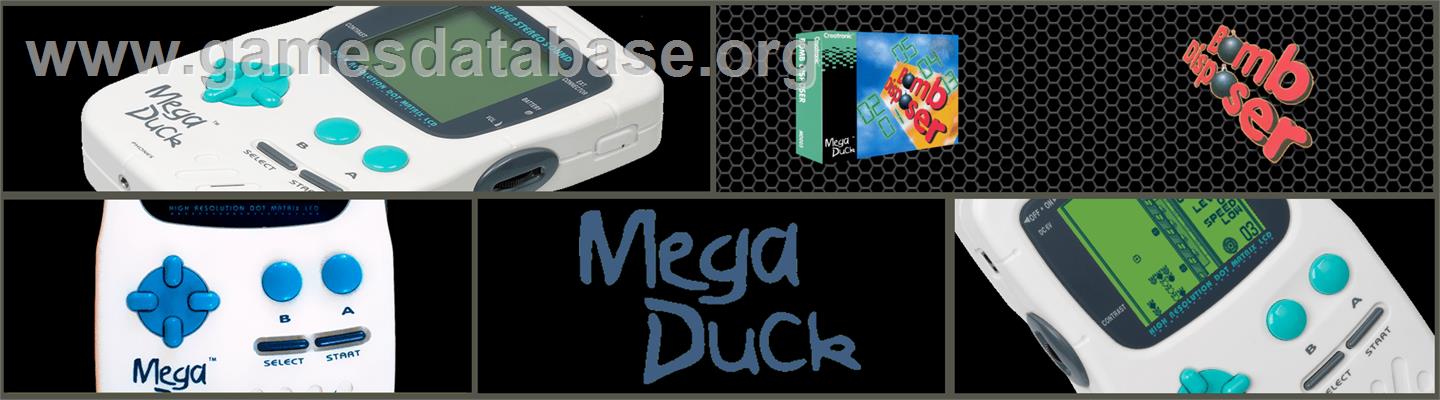 Bomb Disposer - Mega Duck - Artwork - Marquee