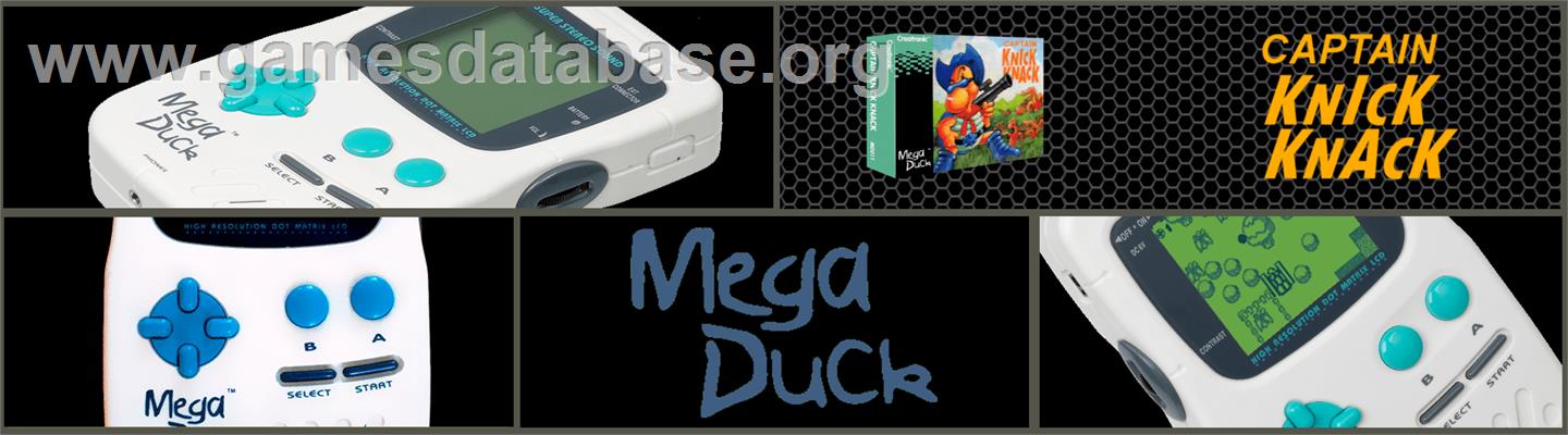 Captain Knick Knack - Mega Duck - Artwork - Marquee