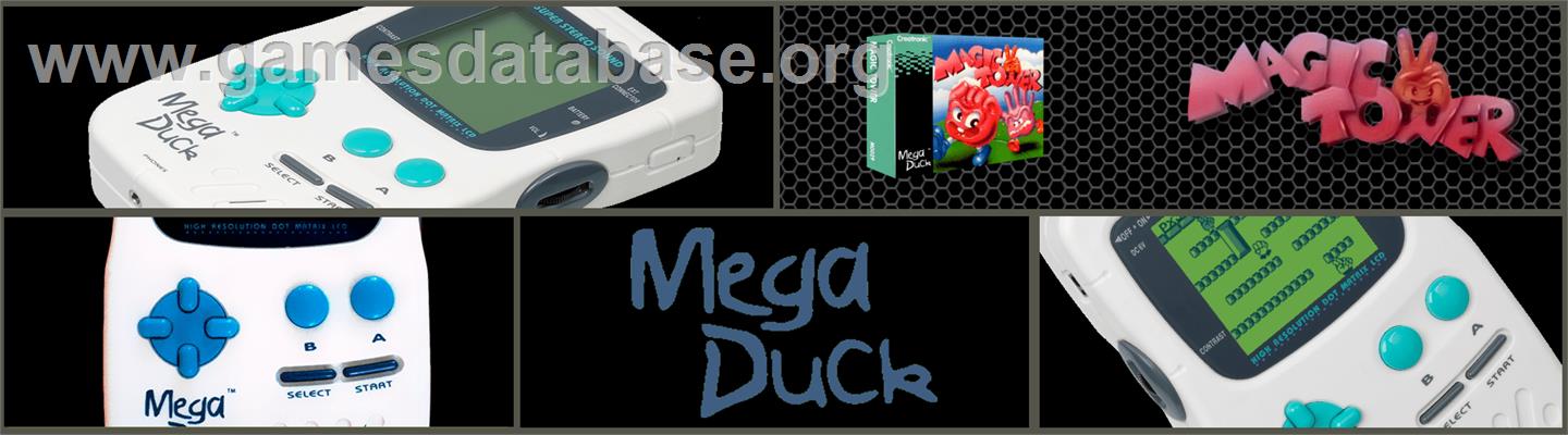 Magical Tower - Mega Duck - Artwork - Marquee