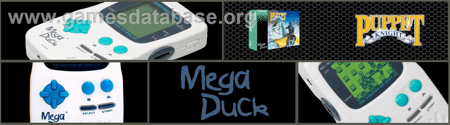 Puppet Knight - Mega Duck - Artwork - Marquee