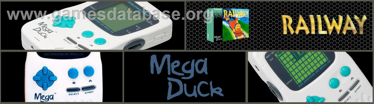 Railway - Mega Duck - Artwork - Marquee