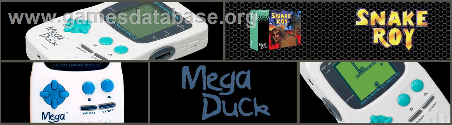 Snake Roy - Mega Duck - Artwork - Marquee