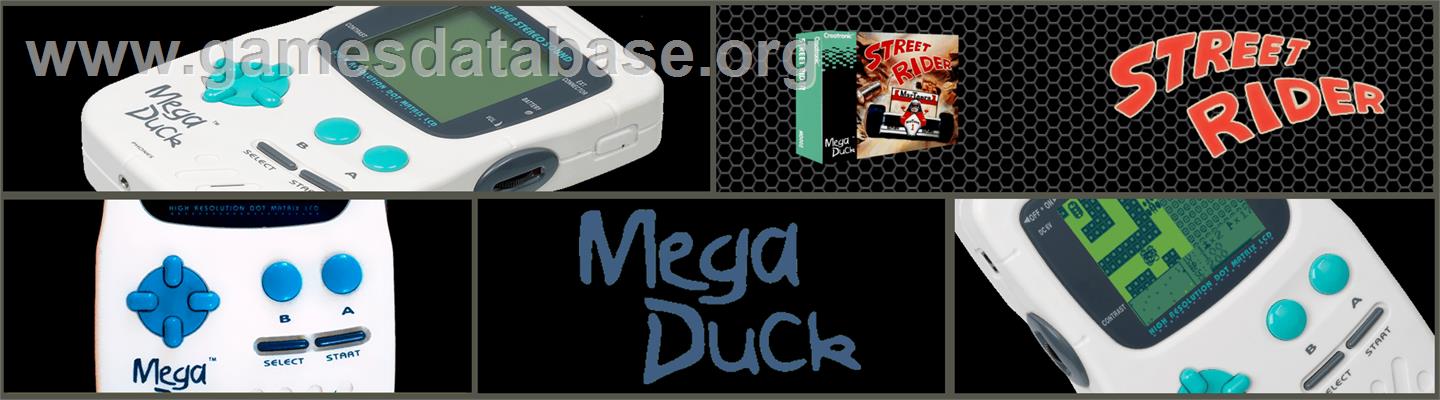 Street Rider - Mega Duck - Artwork - Marquee