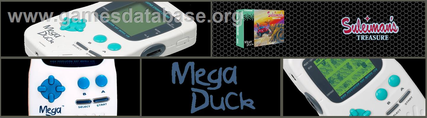 Suleimans Treasure - Mega Duck - Artwork - Marquee