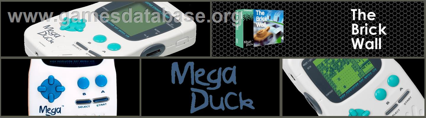 The Brick Wall - Mega Duck - Artwork - Marquee
