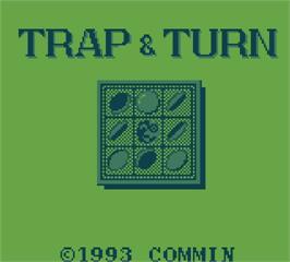 Title screen of Trap And Turn on the Mega Duck.