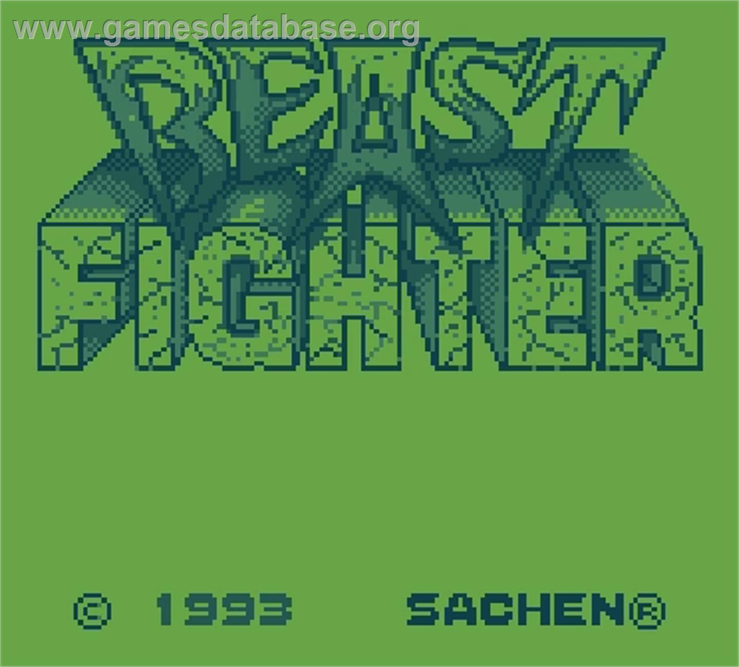 Beast Fighter - Mega Duck - Artwork - Title Screen