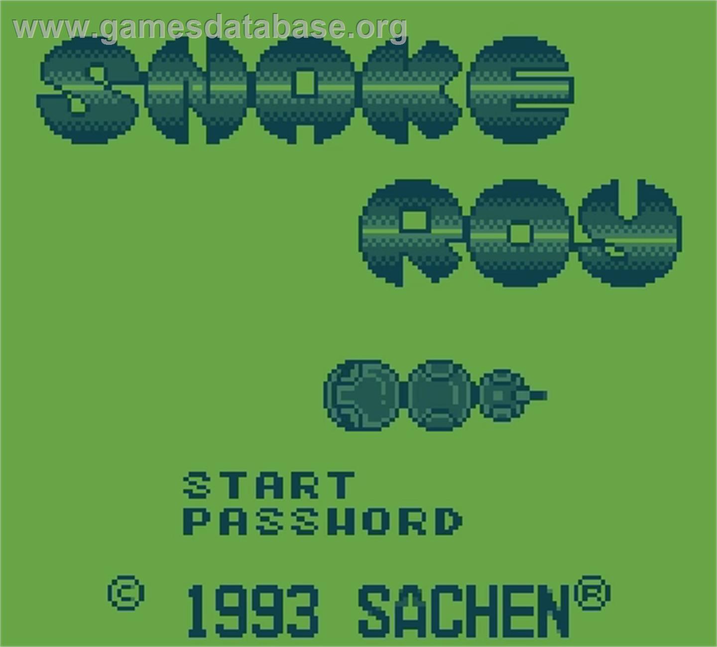 Snake Roy - Mega Duck - Artwork - Title Screen