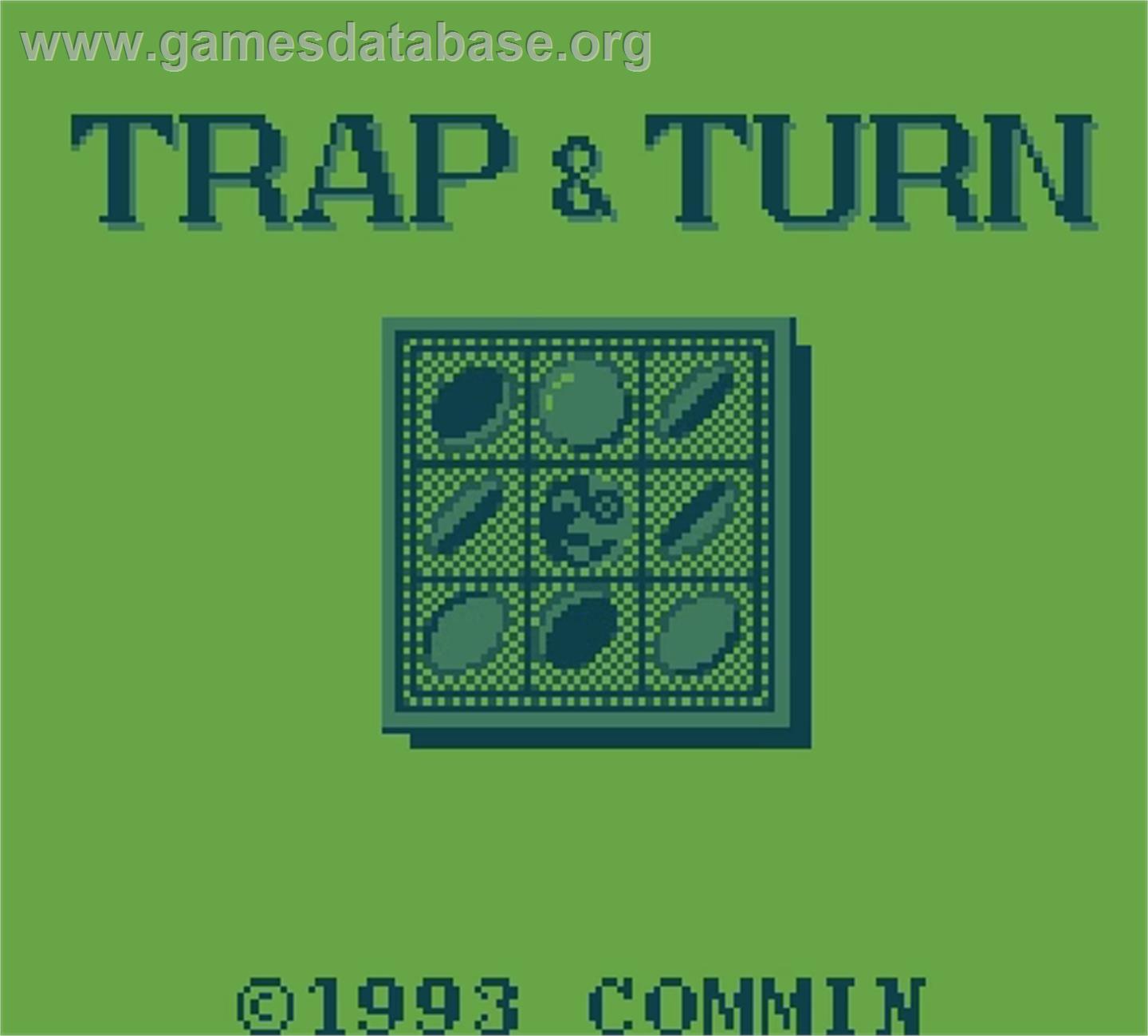 Trap And Turn - Mega Duck - Artwork - Title Screen