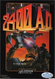 Box cover for 2400 A.D. on the Microsoft DOS.