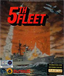 Box cover for 5th Fleet on the Microsoft DOS.