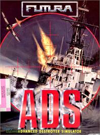 Box cover for Advanced Destroyer Simulator on the Microsoft DOS.