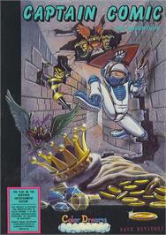 Box cover for Adventures Of Captain Comic, The on the Microsoft DOS.