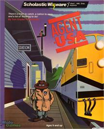 Box cover for Agent USA on the Microsoft DOS.