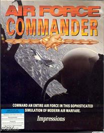 Box cover for Air Force Commander on the Microsoft DOS.