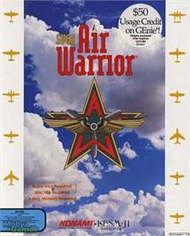 Box cover for Air Warrior on the Microsoft DOS.