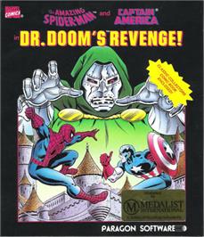 Box cover for Amazing Spider-man And Captain America In Dr. Doom's Revenge!, The on the Microsoft DOS.