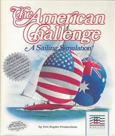 Box cover for American Challenge A Sailing Simulation, The on the Microsoft DOS.