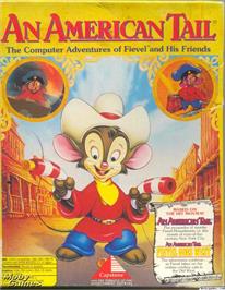 Box cover for An American Tail - The Computer Adventures of Fievel and His Friends on the Microsoft DOS.