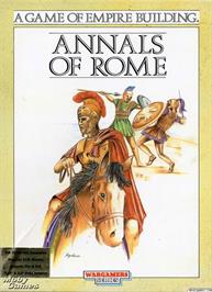 Box cover for Annals Of Rome on the Microsoft DOS.