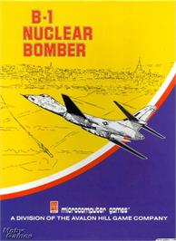 Box cover for B-1 Nuclear Bomber on the Microsoft DOS.
