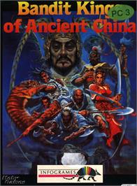 Box cover for Bandit Kings of Ancient China on the Microsoft DOS.