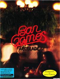 Box cover for Bar Games on the Microsoft DOS.