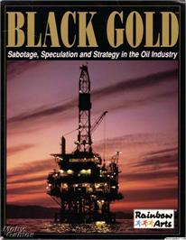 Box cover for Black Gold on the Microsoft DOS.