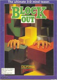 Box cover for Block Out on the Microsoft DOS.