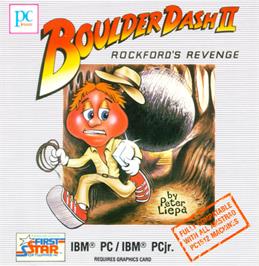 Box cover for Boulder Dash 2 - Rockford's Revenge on the Microsoft DOS.