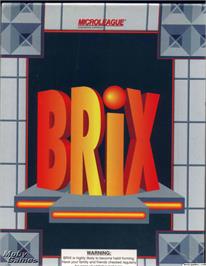 Box cover for Brix (1992) on the Microsoft DOS.