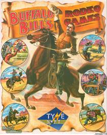 Box cover for Buffalo Bill's Wild West Show on the Microsoft DOS.