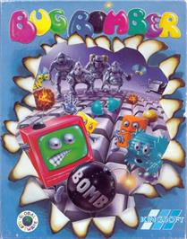 Box cover for Bug Bomber on the Microsoft DOS.