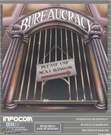 Box cover for Bureaucracy on the Microsoft DOS.