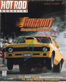 Box cover for Burnout - Championship Drag Racing - Player's Choice Edition on the Microsoft DOS.