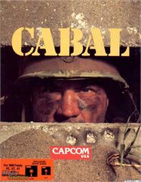 Box cover for Cabal on the Microsoft DOS.