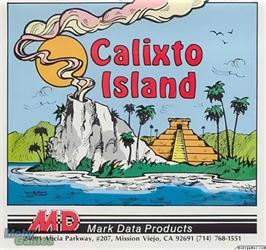 Box cover for Calixto Island on the Microsoft DOS.