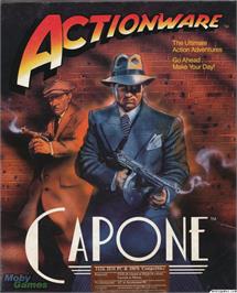 Box cover for Capone on the Microsoft DOS.