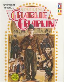 Box cover for Charlie Chaplin on the Microsoft DOS.