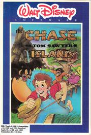 Box cover for Chase On Tom Sawyer's Island, The on the Microsoft DOS.